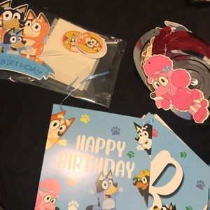 Bluey birthday supplies
